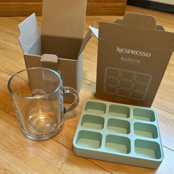 Nespresso Kitchen New Nespresso Vertuo Glass Coffee Mug Barista Ice